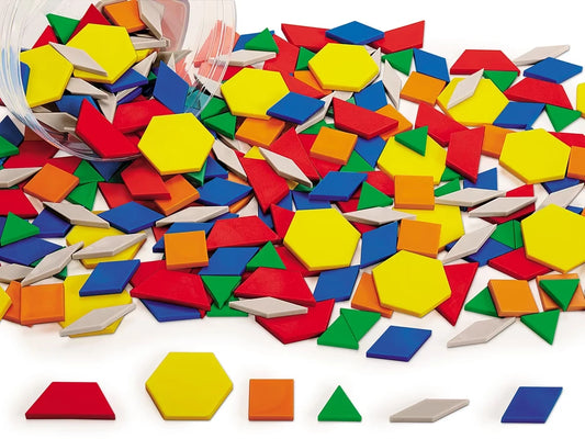 Plastic Pattern Blocks - US 7468