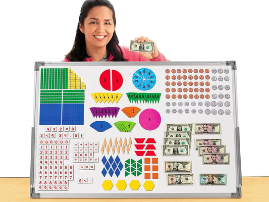 Magnetic Math Manipulatives Library - US 4577