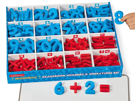 Classroom Magnetic Numbers & Operations Kit - US 1090