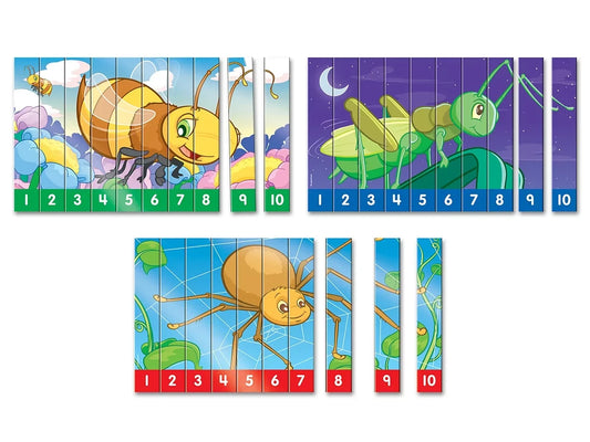Sequencing Numbers 1-10 Puzzles - Set of 3 - US 2221