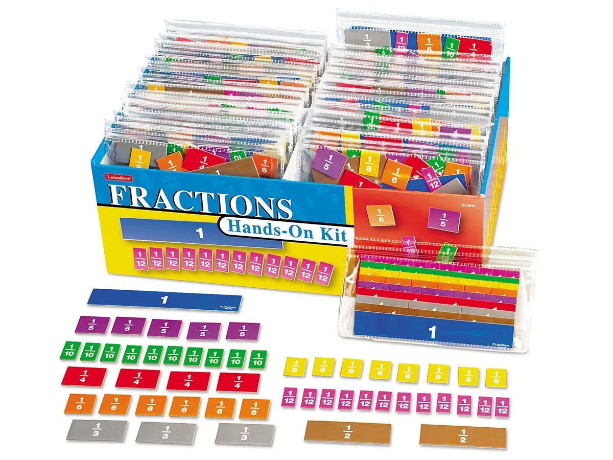 Fractions Hands-On Teaching Kit - US 7906