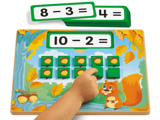 Subtraction Flip & Solve Board - US 6455