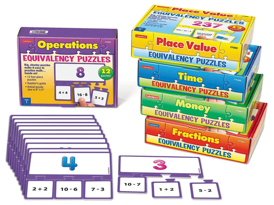 Math Equivalency Puzzles - Complete Set - US 8337