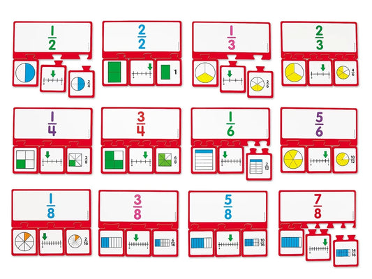 Fractions Equivalency Puzzles - US 4732