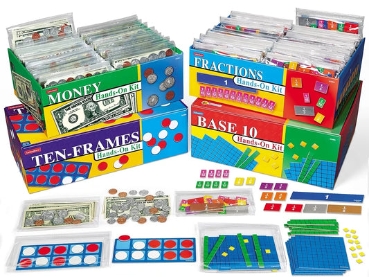 Hands-On Math Teaching Kits - K-Gr. 3 - Complete Set - US 1641