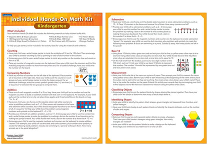 Individual Hands-On Math Kit – Kindergarten - US 6987