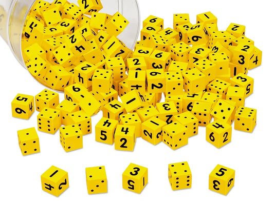 Foam Number Dice - US 8760