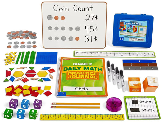 Individual Hands-On Math Kit – Gr. 2 - US 2265