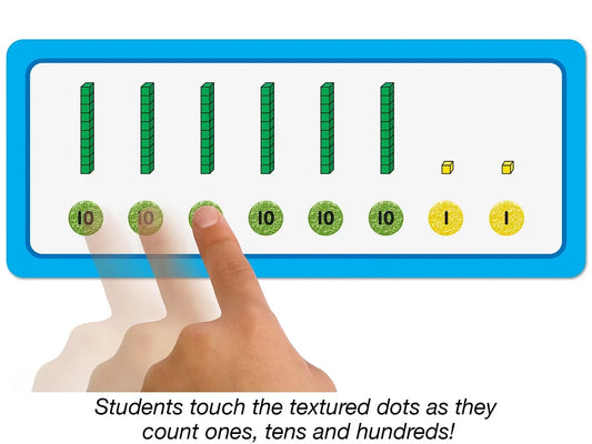 Touch & Match Sensory Place Value Cards - US 1849