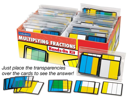 Multiplying Fractions Hands-On Teaching Kit - US 3079
