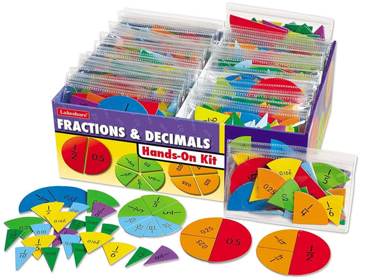Fractions & Decimals Hands-On Teaching Kit - US 7513