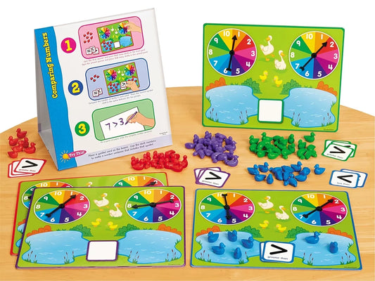 Comparing Numbers 1-10 Instant Learning Center - US 1957