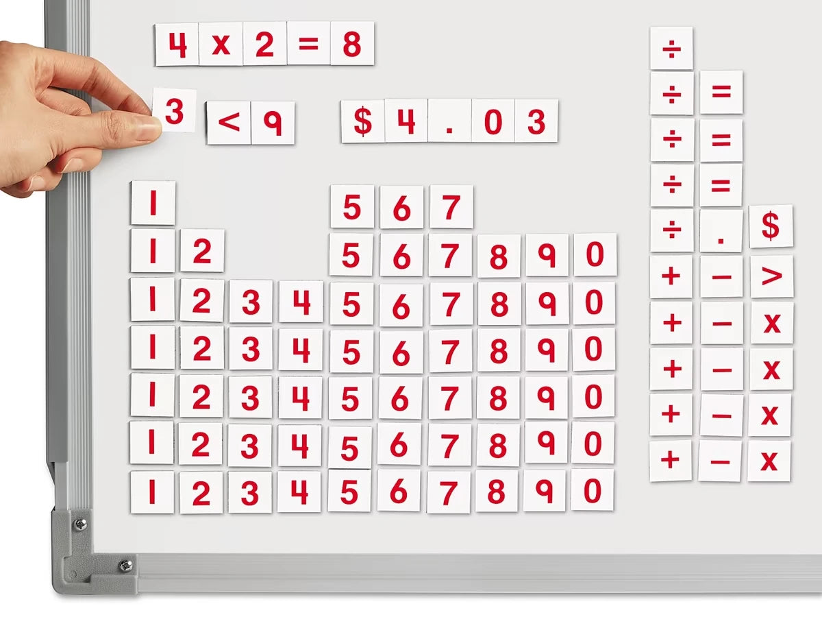 Magnetic Numerals & Operation Signs - US 5561