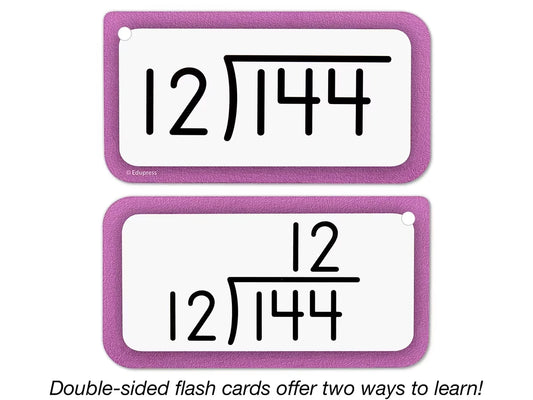 Division All Facts 0-12 Flash Cards - US 9196