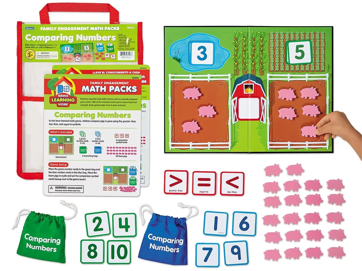Comparing Numbers Family Engagement Pack - US 4251