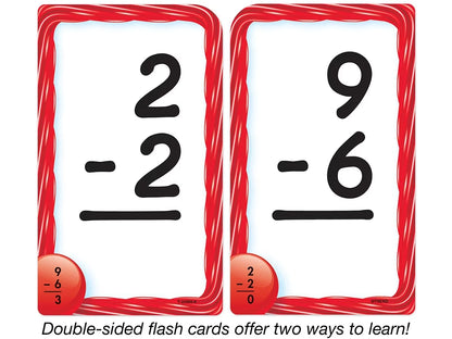 Subtraction 0-12 Pocket Flash Cards - US 6196