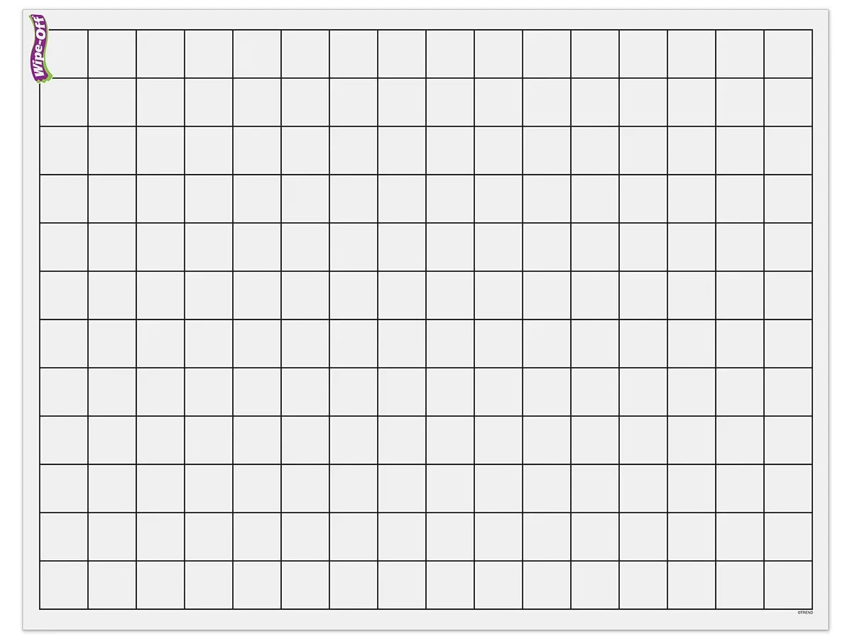 Giant Write & Wipe Graph & Array Chart - US 6753
