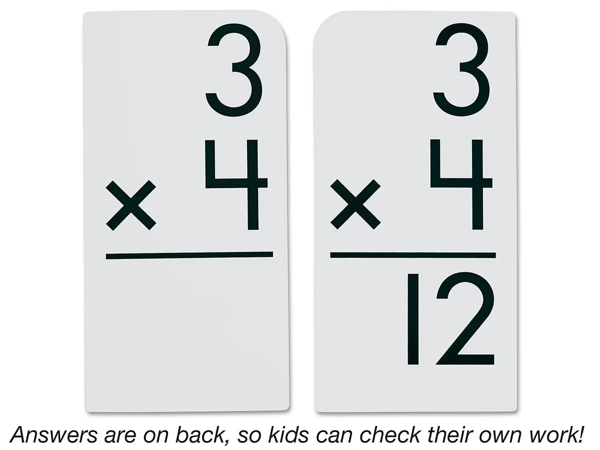Multiplication All Facts 0-12 Flash Cards - US 3124