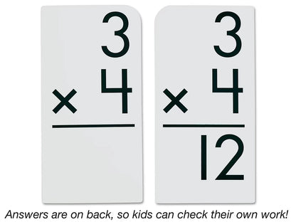 Multiplication All Facts 0-12 Flash Cards - US 3124