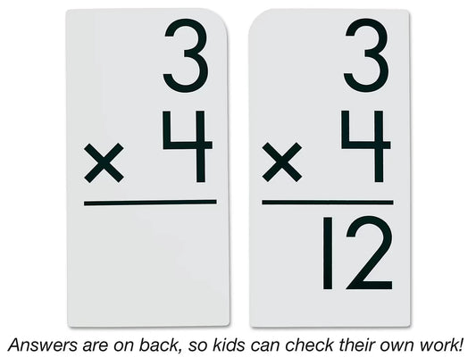 Multiplication All Facts 0-12 Flash Cards - US 3124