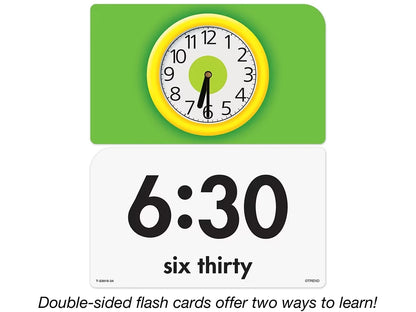 Telling Time Pocket Flash Cards - US 5950