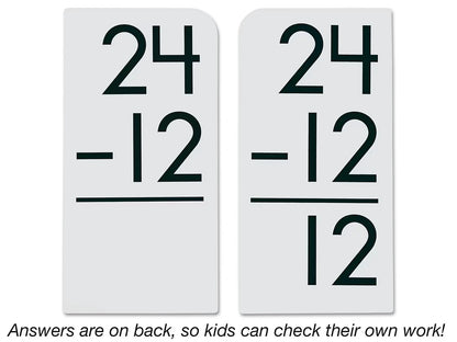 Subtraction All Facts 0-12 Flash Cards - US 2996