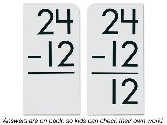 Subtraction All Facts 0-12 Flash Cards - US 2996