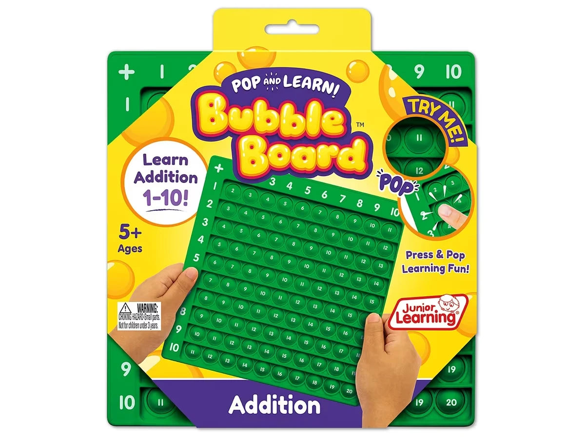 Addition Pop and Learn™ Bubble Board - US 3180