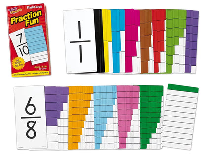 Fraction Fun Flash Cards- 96 Cards - US 2266