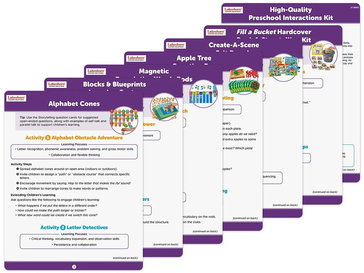 High-Quality Preschool Interactions Kit - US 3874