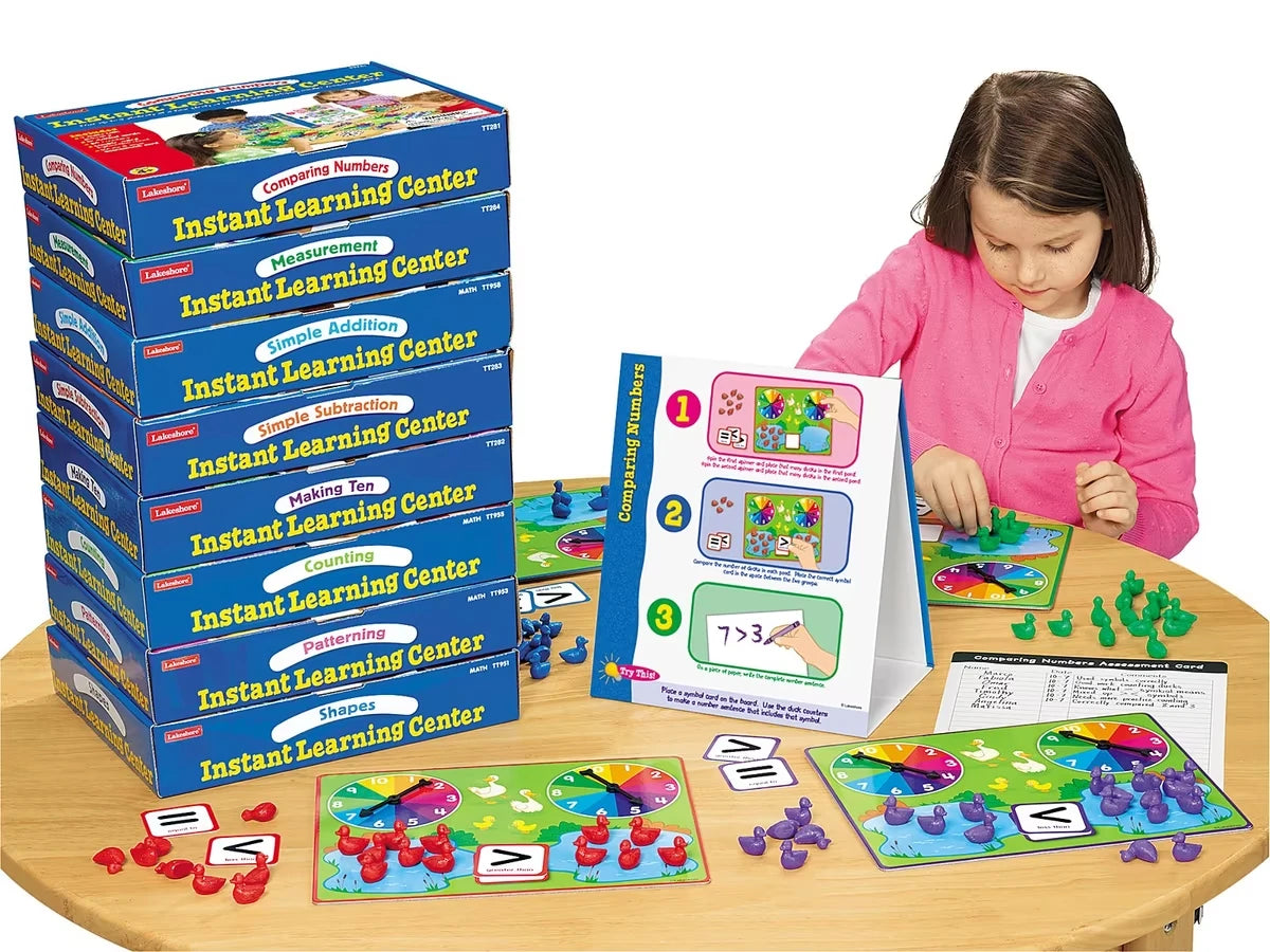 Early Math Instant Learning Centers - Complete Set - US 8948
