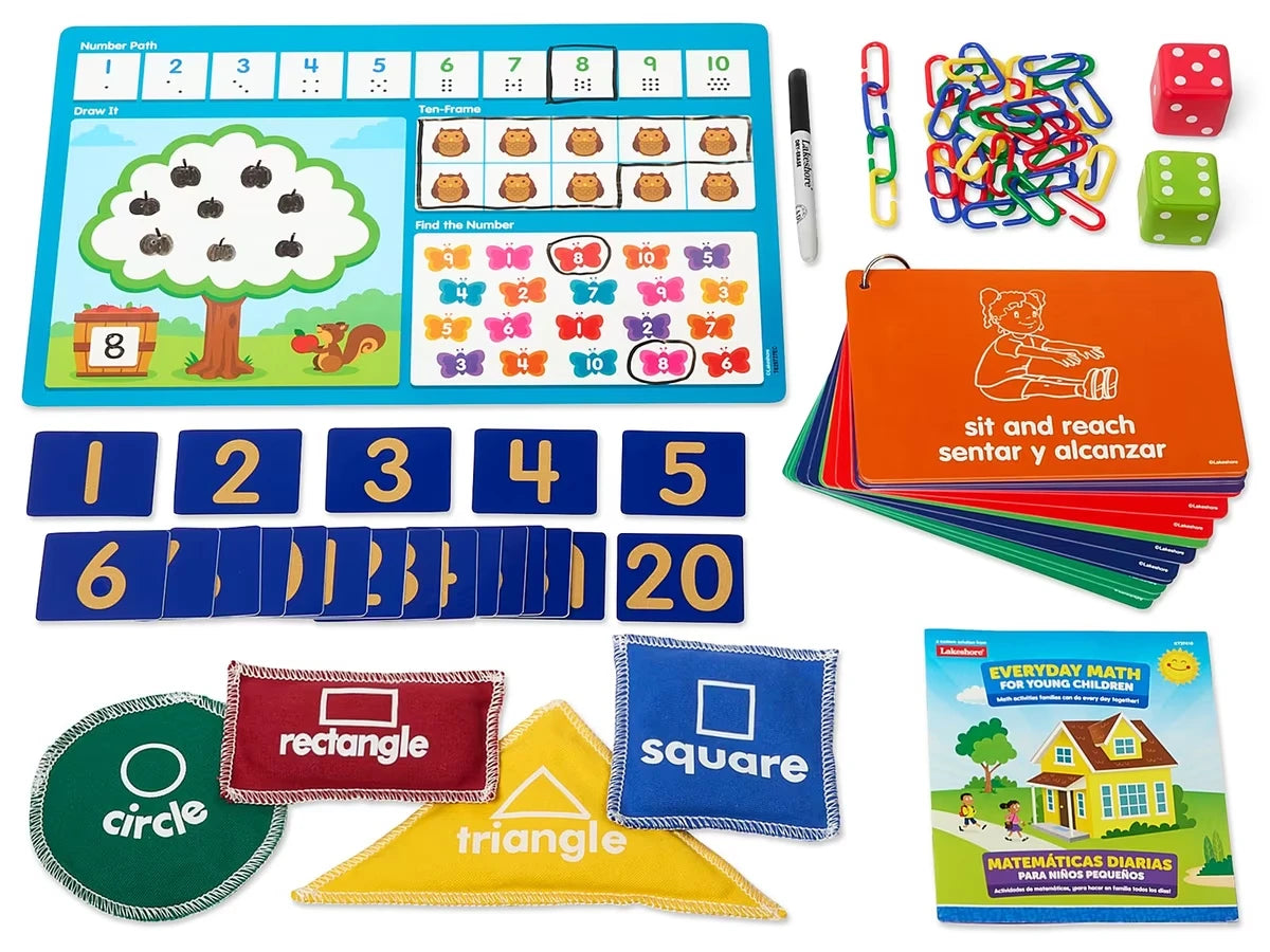 Preschool Family Fun Math & Movement Kit - US 7137