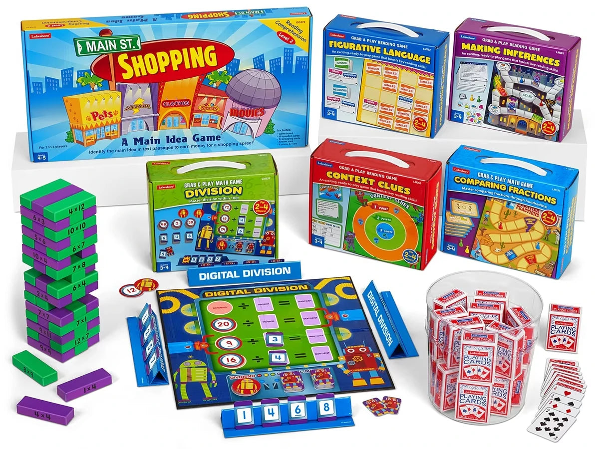Foundational Skills Games Bundle - Gr. 3-4 - US 4238