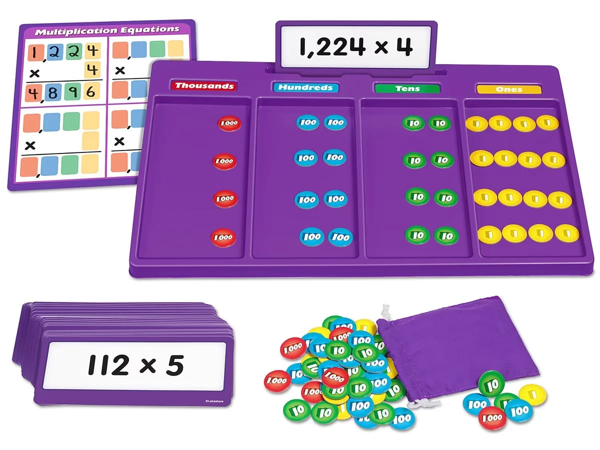 Hands-On Multiplication Regrouping Kit - US 1819