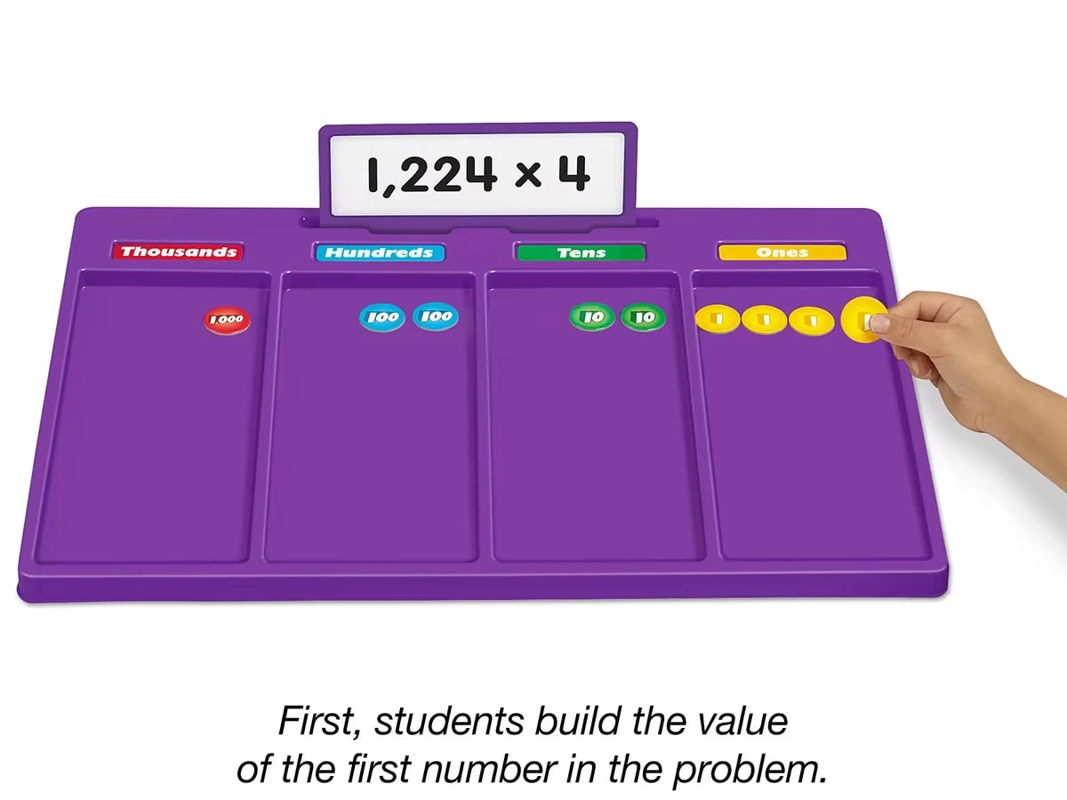 Hands-On Multiplication Regrouping Kit - US 1819