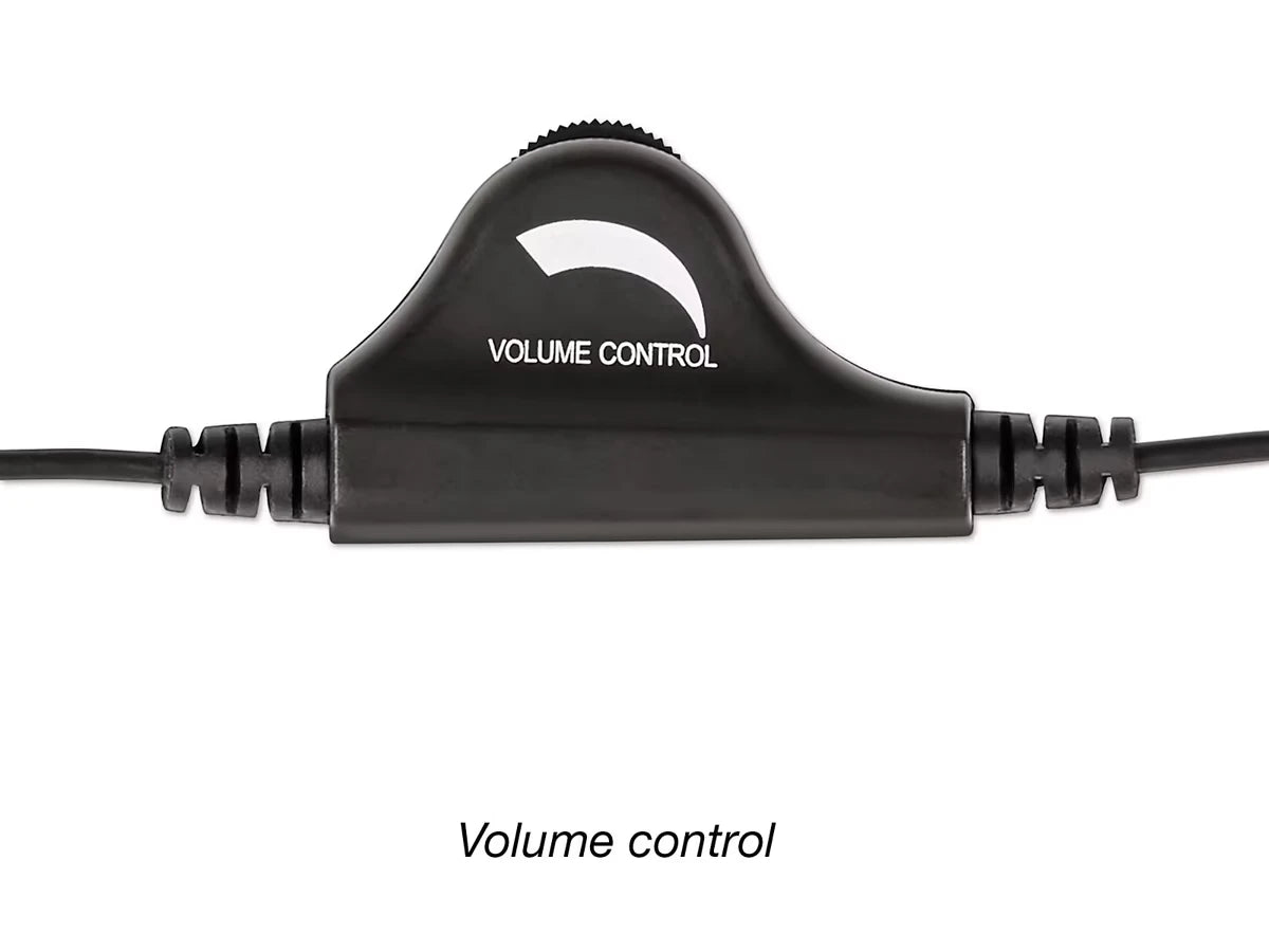 Multipurpose Headphones with Volume Control - US 9276