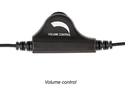 Multipurpose Headphones with Volume Control - US 9276