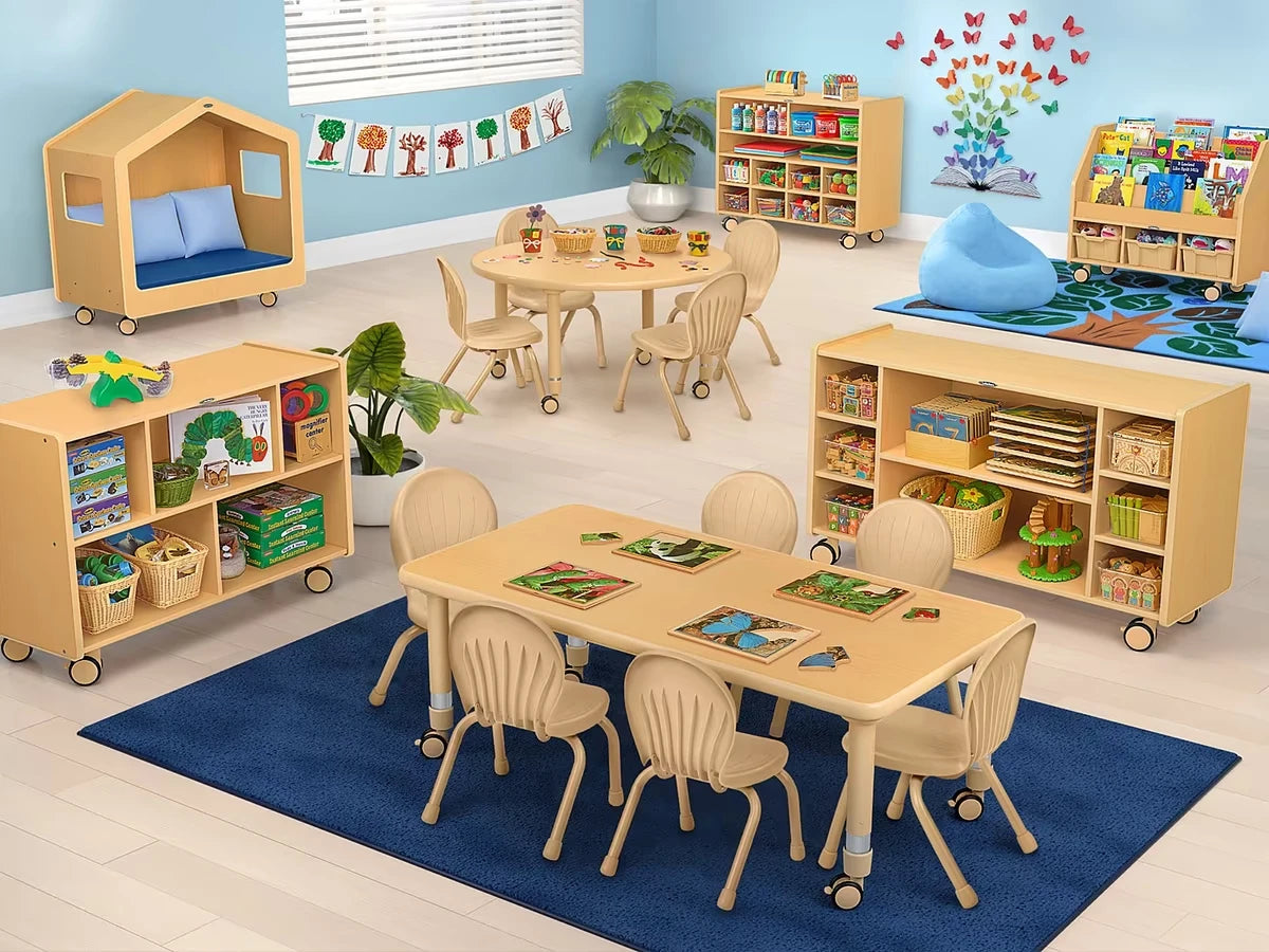 Flex-Space Jr.® Ergo Stacking Chairs - US 6994