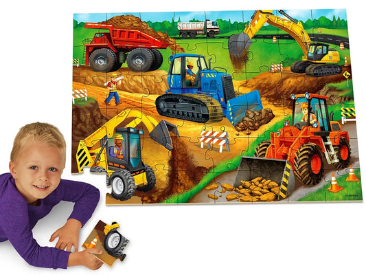 Construction Site Floor Puzzle - US 1841