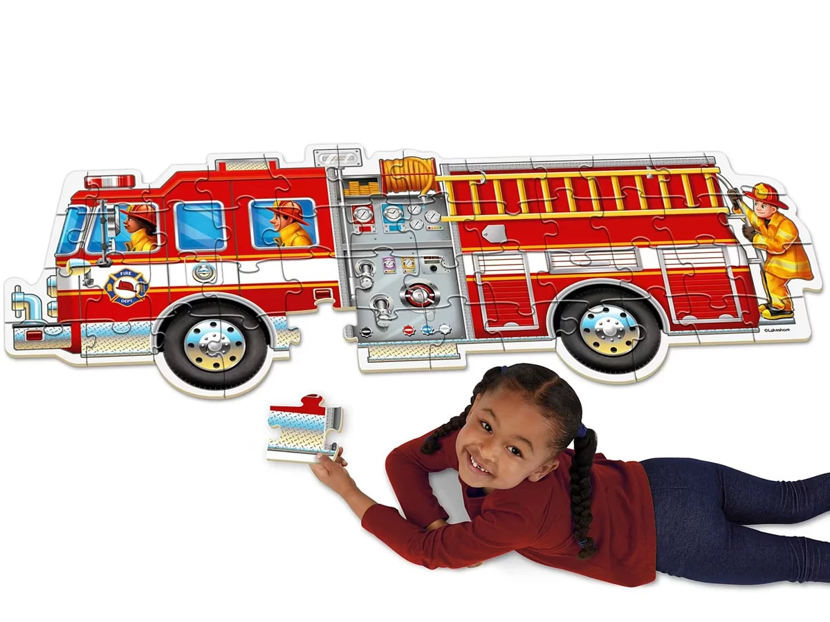 Fire Engine Floor Puzzle - US 7091