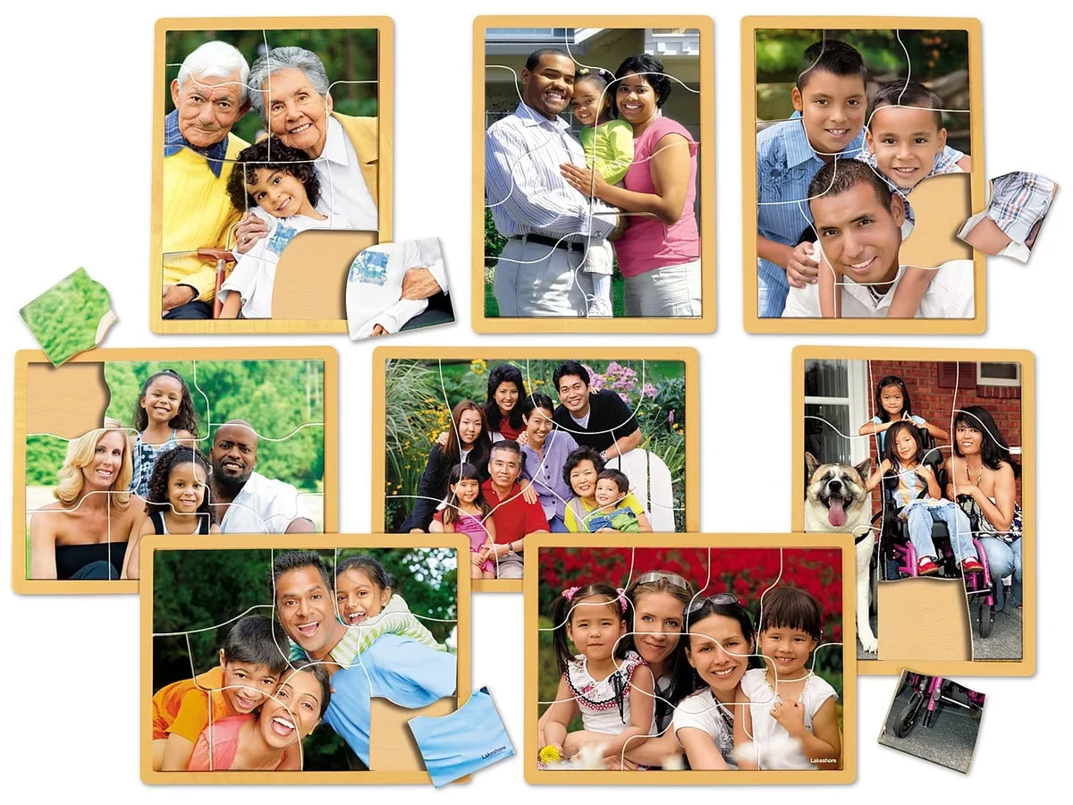 All Kinds of Families Puzzle Set - US 2377