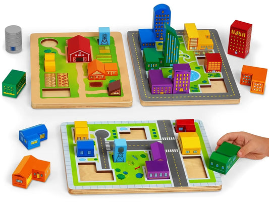 Build & Play Logic Puzzles - Complete Set - US 1469