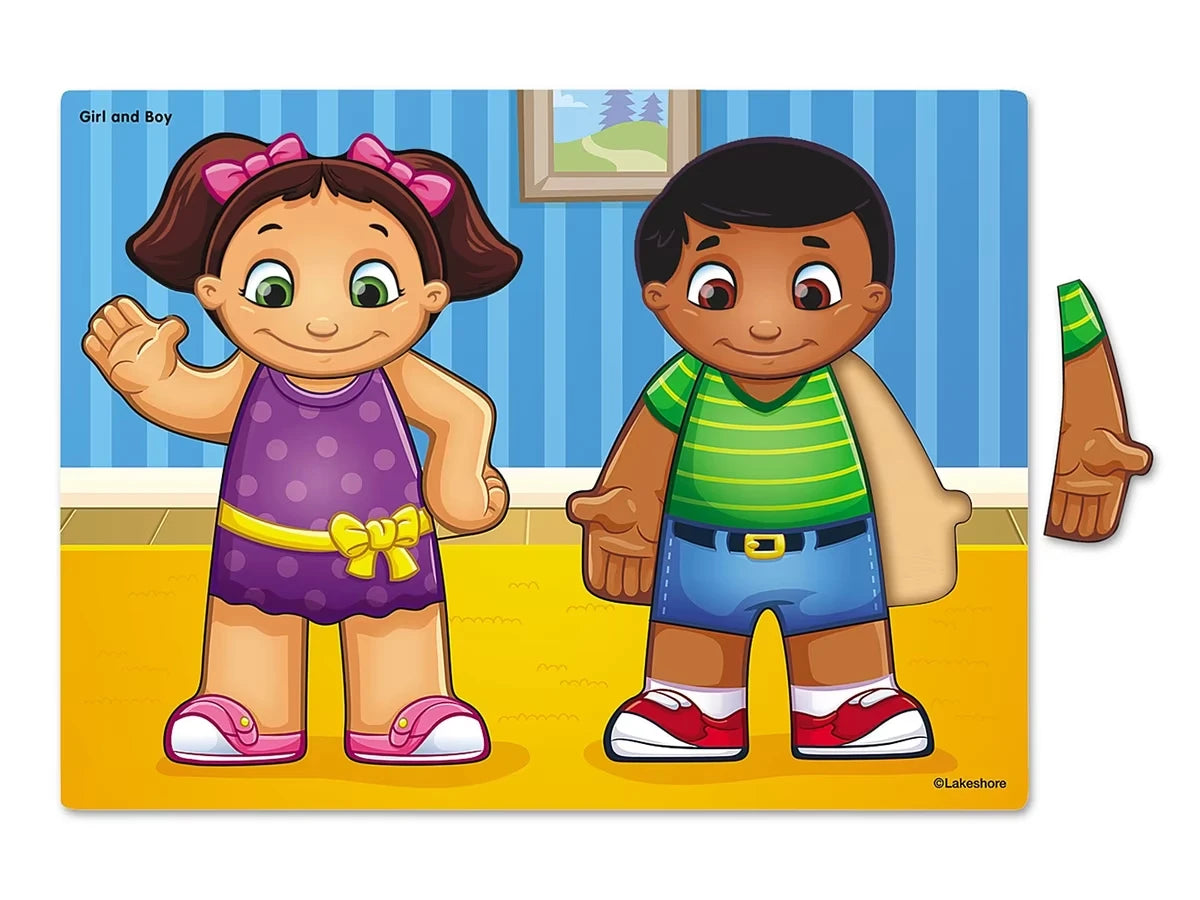 Boy and Girl Puzzle - US 9107