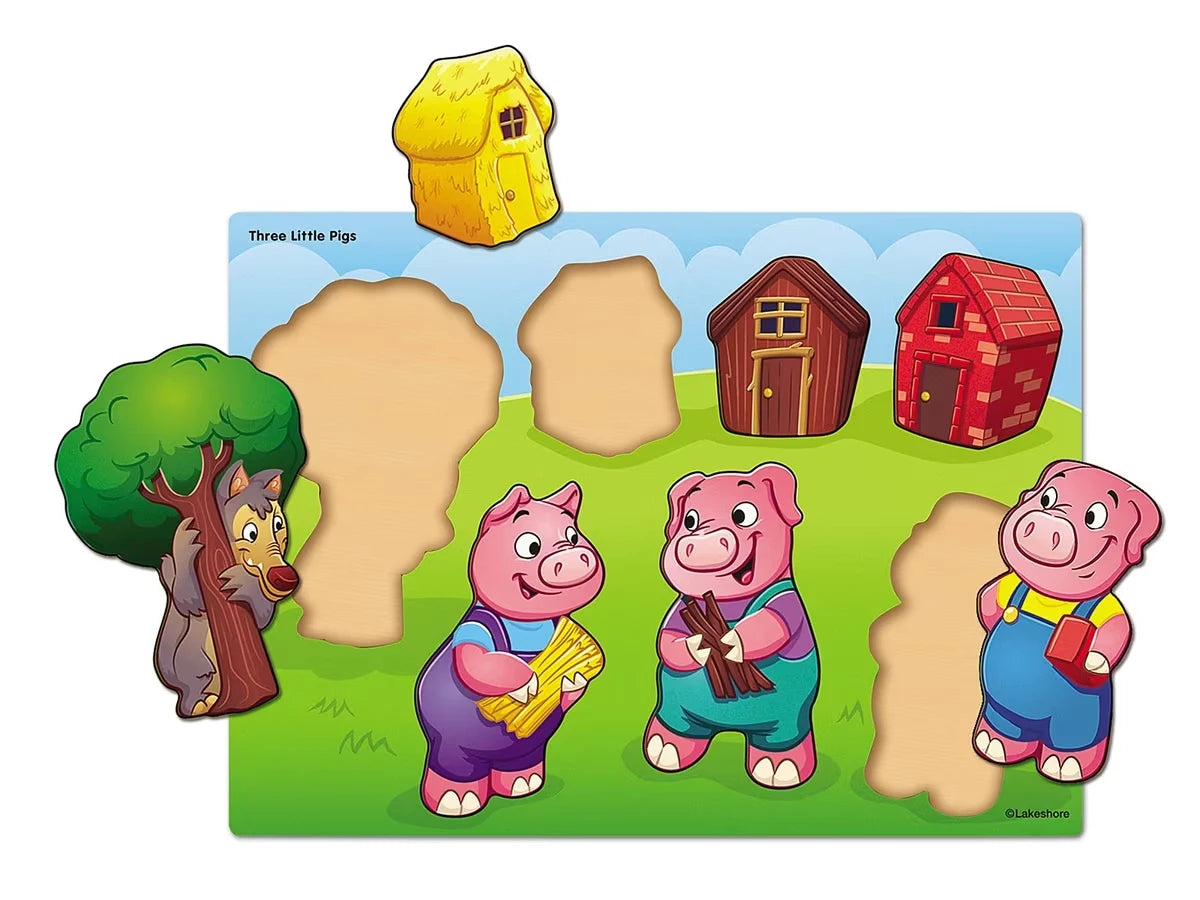 Three Little Pigs Puzzle - US 8376