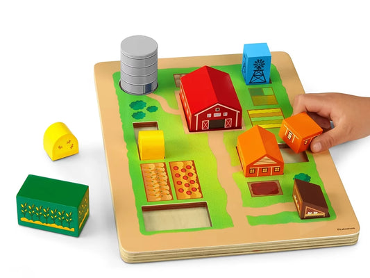 On the Farm Logic Puzzle - US 4333