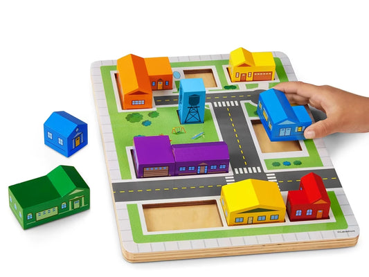 Around the Town Logic Puzzle - US 4883
