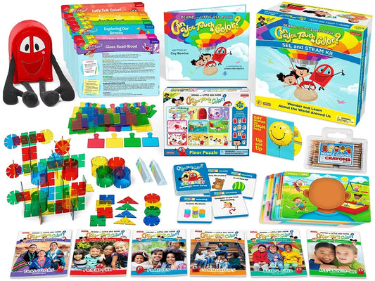 Behind the Little Red Door: Can You Touch a Color? SEL and STEAM Kit - US 5268