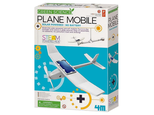 Solar-Powered Plane Mobile STEM Kit - US 6875