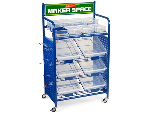 Maker Space Mobile Project Cart - Fully Loaded - US 4567