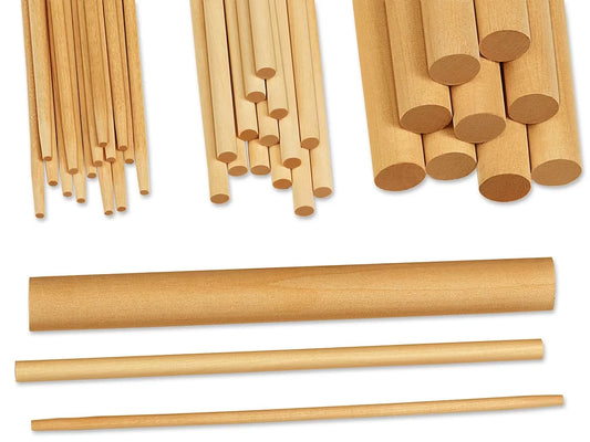 Maker Space Wooden Dowels Pack - US 2695